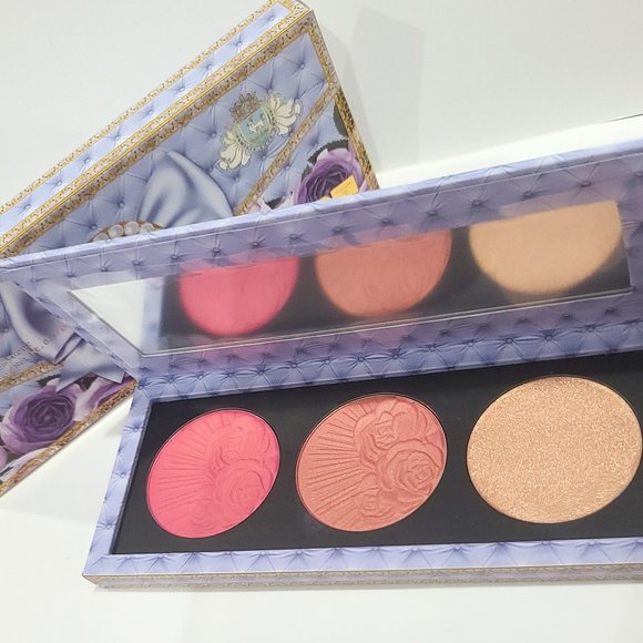 NIB ✅ Pat McGrath X Bridgerton Divine Blush + Glow Trio: Love at First Blush NIB - Picture 8 of 12